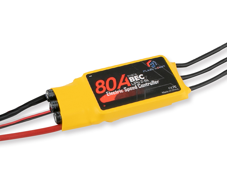 60A 80A lentokoneen harjaton ESC